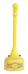 DESCRIPTION: (1) CIGARETTE BUTT COLLECTOR BRAND/MODEL: EAGLE INFORMATION: YELLOW SIZE: 2 GALLON RETAIL$: $97.00 EA QTY: 1