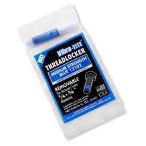 DESCRIPTION: (1) BOWL OF APPROX (100) THREADLOCKER BRAND/MODEL: VIBRA-TITE #121 SIZE: .06 FL RETAIL$: $1.49 PER PACK QTY: 1