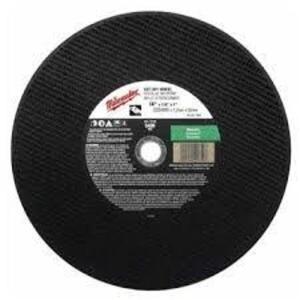 DESCRIPTION: (10) CUT OFF WHEEL BRAND/MODEL: MILWAUKEE #49-94-1480 INFORMATION: TYPE 3 SIZE: 14" X 1/8" X 20MM RETAIL$: $14.42 EA QTY: 10