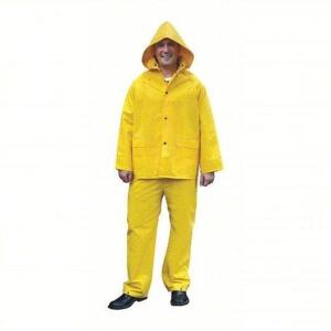 DESCRIPTION: (10) CLASSIC RAINWEAR SUIT BRAND/MODEL: RIVER CITY #2003XL INFORMATION: YELLOW, STEEL SIZE: XL RETAIL$: $11.67 EA QTY: 10