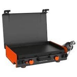 DESCRIPTION: (1) 2 BURNER CAMP GRIDDLE BRAND/MODEL: BLACKSTONE SIZE: 20" RETAIL$: $150.00 EA QTY: 1