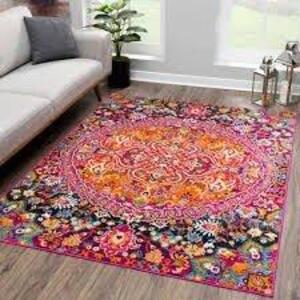 DESCRIPTION: (1) AREA RUG BRAND/MODEL: FRIESE #FRZ-4606 INFORMATION: FRZ-4606 SIZE: 5'3"X7'3" RETAIL$: $127.00 EA QTY: 1