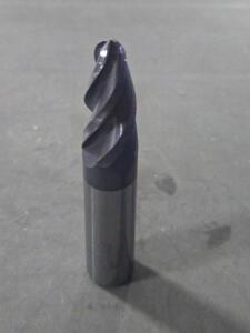 DESCRIPTION: (2) SOLID CARBIDE BARREL CUTTER OVAL FORM END MILL BRAND/MODEL: ACCUPRO 03329596 SIZE: 5/8" SD 1.3766" LOC .6250" SM END RETAIL$: $511.48