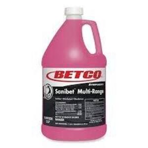 DESCRIPTION: (4) SANIBET MULTI-RANGE BRAND/MODEL: BETCO #23704-00 SIZE: 1 GALLON RETAIL$: $30.00 EA QTY: 4