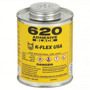 DESCRIPTION: (4) ADHESIVE BRAND/MODEL: K-FLEX #4VZR8 SIZE: 1 PT RETAIL$: $14.59 EA QTY: 4