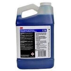 DESCRIPTION: (2) GLASS CLEANER AND PROTECTOR BRAND/MODEL: 3M 17A SIZE: 0.5 GALLON RETAIL$: $75.00 EA QTY: 2