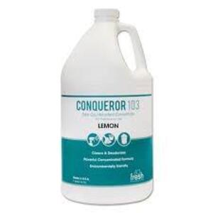 DESCRIPTION: (2) ODOR COUNTERACTANT CONCENTRATE BRAND/MODEL: CONQUEROR 103 INFORMATION: LEMON SIZE: 1 GALLON RETAIL$: $90.00 EA QTY: 2