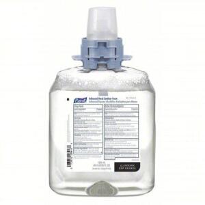 DESCRIPTION: (4) HAND SANITIZER FOAM CARTRIDGE BRAND/MODEL: PURELL #56JM48 SIZE: 1200 ML RETAIL$: $50.00 EA QTY: 4