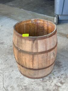 WOODEN BARREL