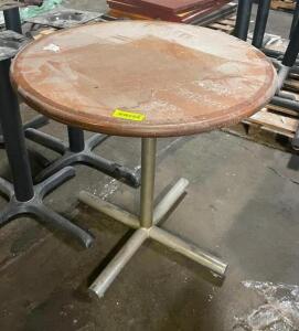 24" ROUND DINING TABLE