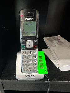 (2) VTECH CORDLESS PHONES W/ BASE.