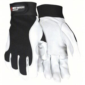 DESCRIPTION: (12) MECHANICS GLOVES BRAND/MODEL: MCR SAFETY #906DPM INFORMATION: BLACK AND WHITE SIZE: SIZE MED RETAIL$: $15.25 EA QTY: 12