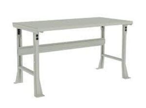 DESCRIPTION: (1) WORK BENCH BRAND/MODEL: TENNSCO #9EF33 INFORMATION: GRAY, STEEL, FLARED LED SIZE: 30" X 60" X 32" RETAIL$: $300.00 TOTAL QTY: 1