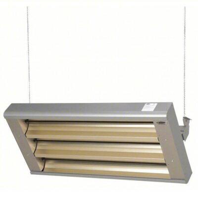 DESCRIPTION: (1) ELECTRIC INFRARED HEATER BRAND/MODEL: FOSTORIA #56FD56 INFORMATION: 10,950W WATT OUTPUT, 480V AC, 1 OR 3 PHASE, HARDWIRED, ALUMINUM S