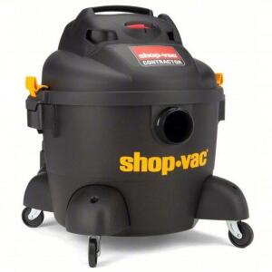 DESCRIPTION: (1) SHOP VACUUM BRAND/MODEL: SHOP-VAC #784HV2 INFORMATION: BLACK WITH YELLOW, PLASTIC, 1-1/4" VACUUM HOSE DIAMETER SIZE: 6 GAL TANK RETAI