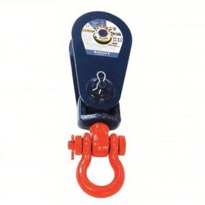 DESCRIPTION: (2) PULLEY BLOCK BRAND/MODEL: COSBY #48FP96 INFORMATION: SWIVEL, SIDE MOUNT/UPRIGHT MOUNT, LIFTING, 8,000 LB WORKING LOAD LIMIT, SHACKLE