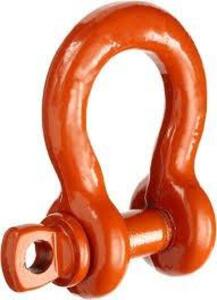 DESCRIPTION: (8) D-RING SHACKLE INFORMATION: ORANGE, STEEL SIZE: 1/2" RETAIL$: $17.62 EA QTY: 8