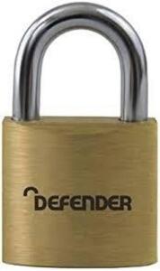 DESCRIPTION: (3) PADLOCK BRAND/MODEL: DEFENDER SECURITY #DF00060 RETAIL$: $40.12 EA QTY: 3