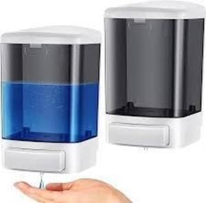 DESCRIPTION: (2) SOAP DISPENSING SYSTEM BRAND/MODEL: CAPACITY PLUS INFORMATION: SUPER SCRUB WITH SCRUBBERS RETAIL$: $23.99 EA QTY: 2