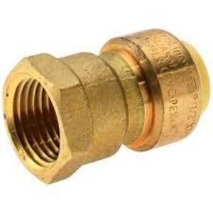 DESCRIPTION: (18) PUSH FIT ADAPTER BRAND/MODEL: PROLINE #70769856 INFORMATION: BRASS SIZE: 1" X 1" RETAIL$: $18.00 PER FITTING QTY: 18