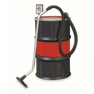 DESCRIPTION: (1) PNEUMATIC DRUM-TOP VACUUM HEAD BRAND/MODEL: ABANAKI #1MEB8 INFORMATION: RED AND BLACK, DRUM NOT INCLUDED SIZE: 55 GAL DRUM CAPACITY R