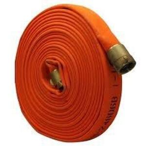 DESCRIPTION: (5) DISCHARGE HOSES BRAND/MODEL: FIREHOUSE DIRECT INFORMATION: ORANGE SIZE: 1-1/2" X 50' RETAIL$: $349.22 EA QTY: 5