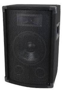 DESCRIPTION: (1) SPEAKER BRAND/MODEL: MCM CUSTOM AUDIO #555-26050 INFORMATION: BLACK RETAIL$: $59.62 EA QTY: 1