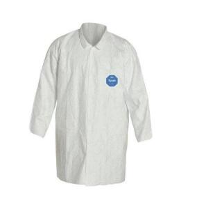 DESCRIPTION: (1) CASE OF (30) DISPOSABLE LAB COAT BRAND/MODEL: DUPONT #2653556 INFORMATION: WHITE SIZE: XL RETAIL$: $259.00 EA QTY: 1