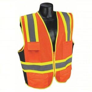 DESCRIPTION: (1) CASE OF (24) SAFETY VEST BRAND/MODEL: CONDOR #53YM78 SIZE: 4 XL RETAIL$: $27.36 PER VEST QTY: 1