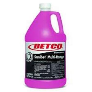 DESCRIPTION: (4) SANIBET MULTI-RANGE BRAND/MODEL: BETCO #23704-00 SIZE: 1 GALLON RETAIL$: $30.00 EA QTY: 4