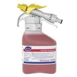 DESCRIPTION: (4) FINAL STEP SANITIZER BRAND/MODEL: DIVERSEY 512 SIZE: 1.5L RETAIL$: $63.30 EA QTY: 4