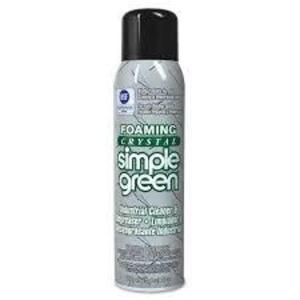 DESCRIPTION: (3) FOAMING CRYSTAL INDUSTRIAL CLEANER BRAND/MODEL: SIMPLE GREEN SIZE: 20 FL OZ RETAIL$: $8.00 EA QTY: 3