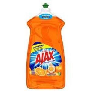 DESCRIPTION: (5) TRIPLE ACTION LIQUID DISH SOAP BRAND/MODEL: AJAX ULTRA INFORMATION: ORANGE SCENT SIZE: 52 FL OZ RETAIL$: $6.00 EA QTY: 5