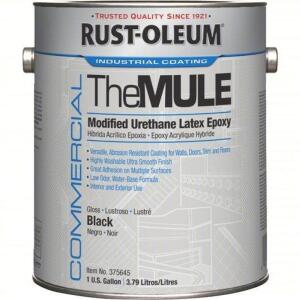 DESCRIPTION: (1) EPOXY COATING BRAND/MODEL: RUST-OLEUM #806D21 INFORMATION: BLACK SIZE: 1 GALLON RETAIL$: $82.85 EA QTY: 1