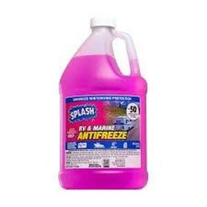 DESCRIPTION: (4) RV AND MARINE ANTIFREEZE BRAND/MODEL: SPLASH #49GU92 SIZE: 1 GALLON RETAIL$: $7.00 EA QTY: 4