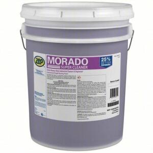 DESCRIPTION: (1) CLEANER DEGREASER BRAND/MODEL: ZEP MORADO #43NT25 SIZE: 5 GALLON RETAIL$: $130.88 EA QTY: 1