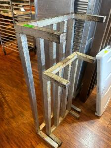 60" X AND 48" ALUMINUM DUNNAGE RACKS