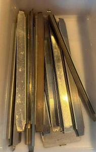 (1) LOT 12" STAINLESS DIVIDER