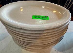 (12) 11.5" CHINA PLATTERS.