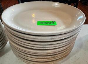 (12) 11.5" CHINA PLATTERS.