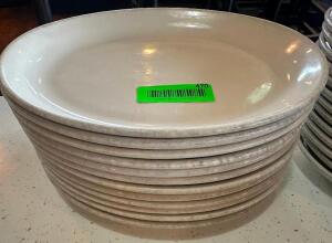 (12) 11.5" CHINA PLATTERS.