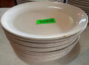 (12) 11.5" CHINA PLATTERS.