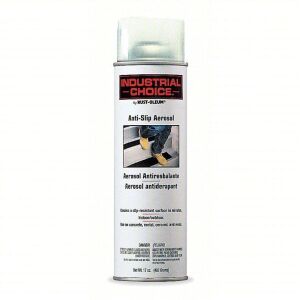 DESCRIPTION: (6) ANTI-SLIP SPRAY PAINT BRAND/MODEL: RUST-OLEUM #4XM10 INFORMATION: CLEAR, ACRYLIC FLOOR COATING SIZE: 17 OZ RETAIL$: $15.82 EA QTY: 6