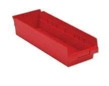 DESCRIPTION: (1) CASE OF (12) HIGH HOPPER SHELF BIN BRAND/MODEL: AKRO-MILS #4204523 INFORMATION: RED SIZE: 18X7X4 RETAIL$: $12.60 EA QTY: 1