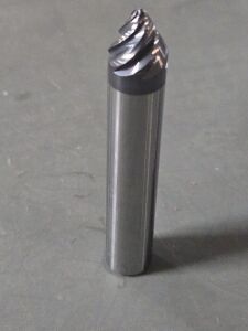 DESCRIPTION: (2) SOLID CARBIDE BARREL CUTTER TAPER FORM END MILL BRAND/MODEL: ACCUPRO 03313640 SIZE: 30 DEG ANGLE/SIDE 7/16" LOC 1/2" SD RETAIL$: $201