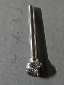 DESCRIPTION: (4) CARBIDE BALL BUR BRAND/MODEL: WESTWARD 19D705 SIZE: 11mm RETAIL$: $84.40 QTY: 4