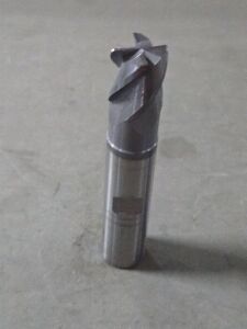 DESCRIPTION: (1) SOLID CARBIDE CORNER RADIUS END MILL BRAND/MODEL: ACCUPRO 90784059 SIZE: 5/8" dia 3/4" LOC RETAIL$: 99.01 QTY: 1