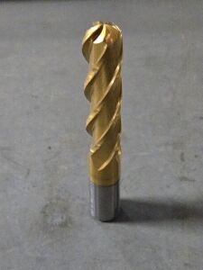 DESCRIPTION: (1) HSS BALL END MILL BRAND/MODEL: CLEVELAND C33330 SIZE: 5/8" DIA 2-1/2" LOC RETAIL$: $173.04 QTY: 1