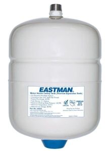 DESCRIPTION: (1) WATER HEATER EXPANSION TANK BRAND/MODEL: EASTMAN SIZE: 2 GALLONS RETAIL$: $44.99 EA QTY: 1