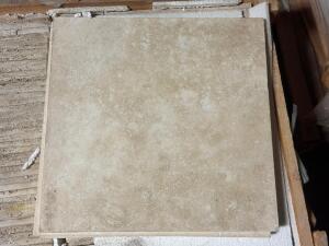 (277) - SQ. FT. OF TUSCANY TRAVERTINE DARK BLEND PREMIUM GRADE TILE